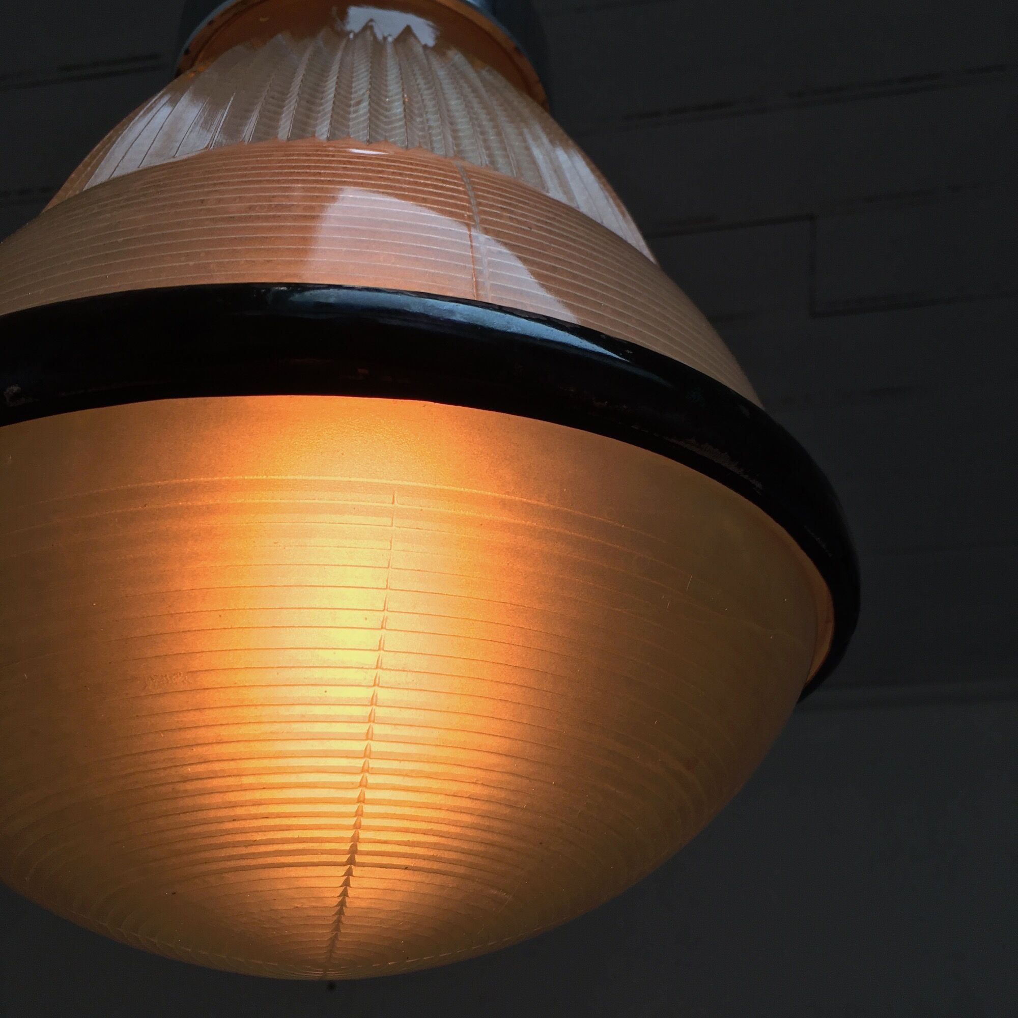 Holophane hanging lamp