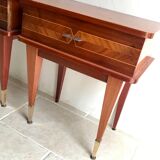 Pair of vintage bedside tables