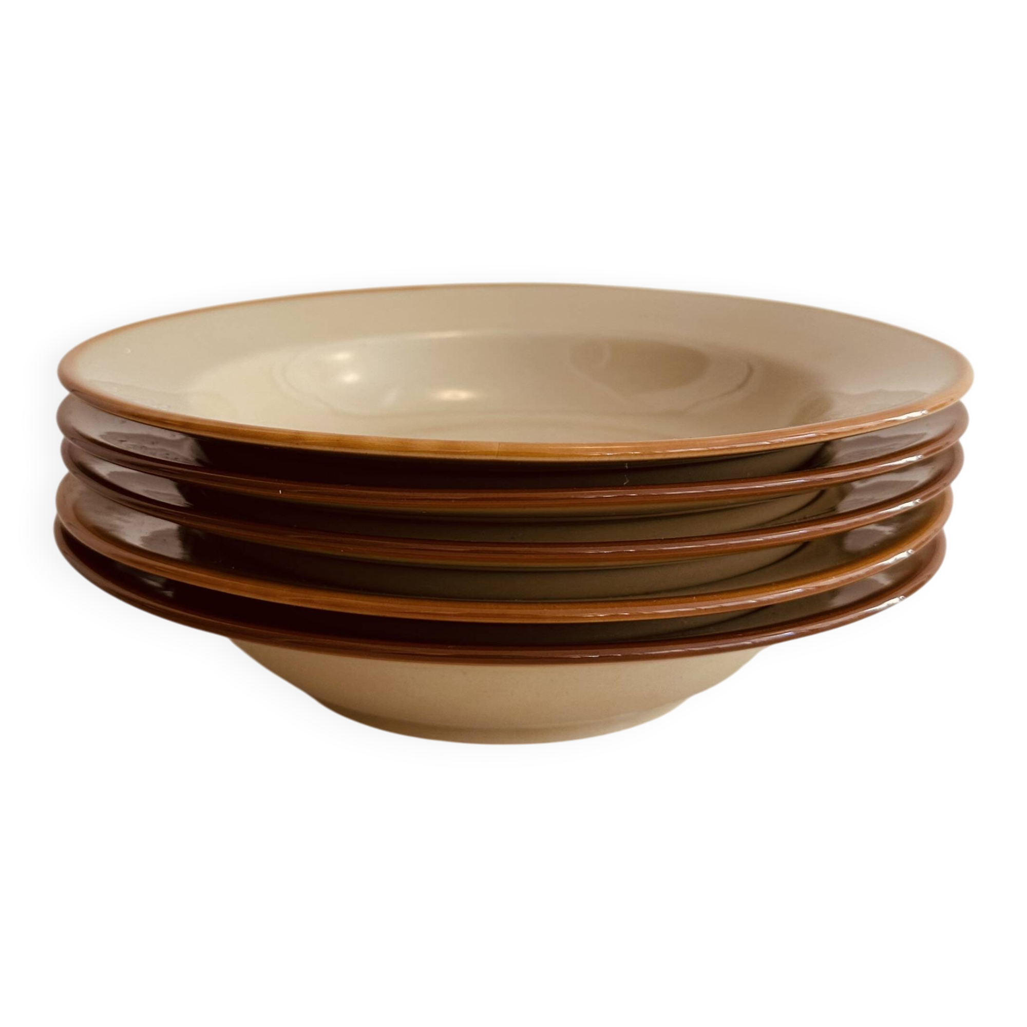 Vintage ceramic plate set