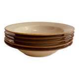 Vintage ceramic plate set