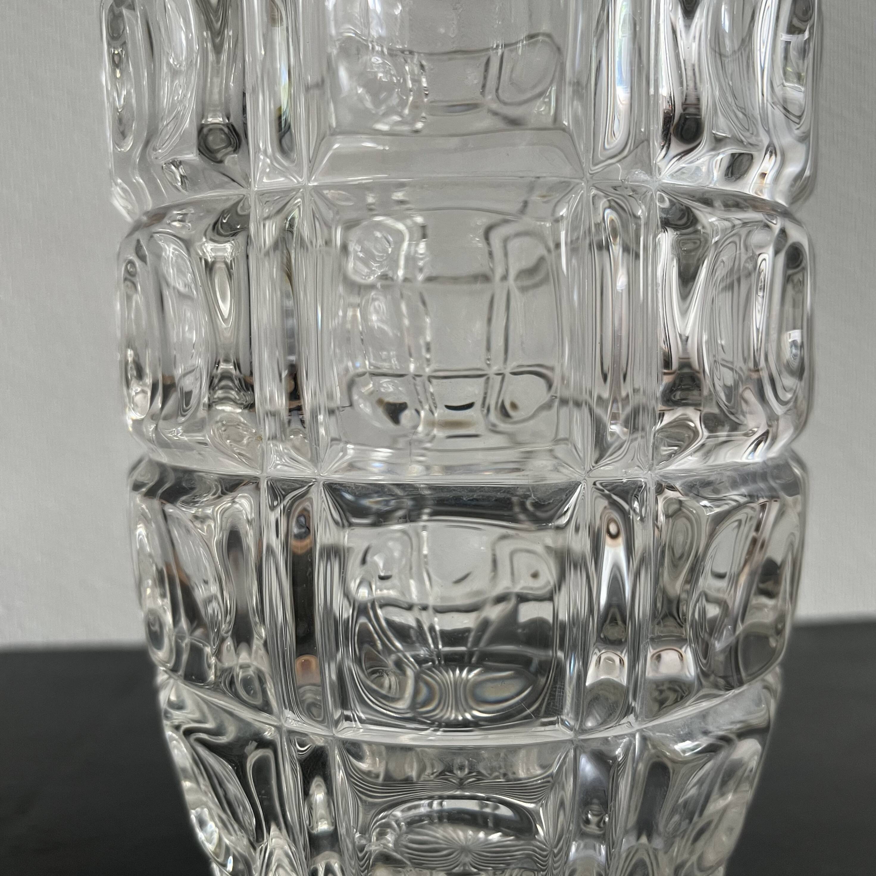 Vintage Arques crystal vase