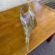 60s stretched crystal centrepiece fruit bowl