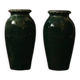Pair of Chinese celadon porcelain vases