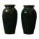 Pair of Chinese celadon porcelain vases