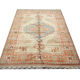 Handwoven antique turkish carpet, classic wool rug- 145x220cm