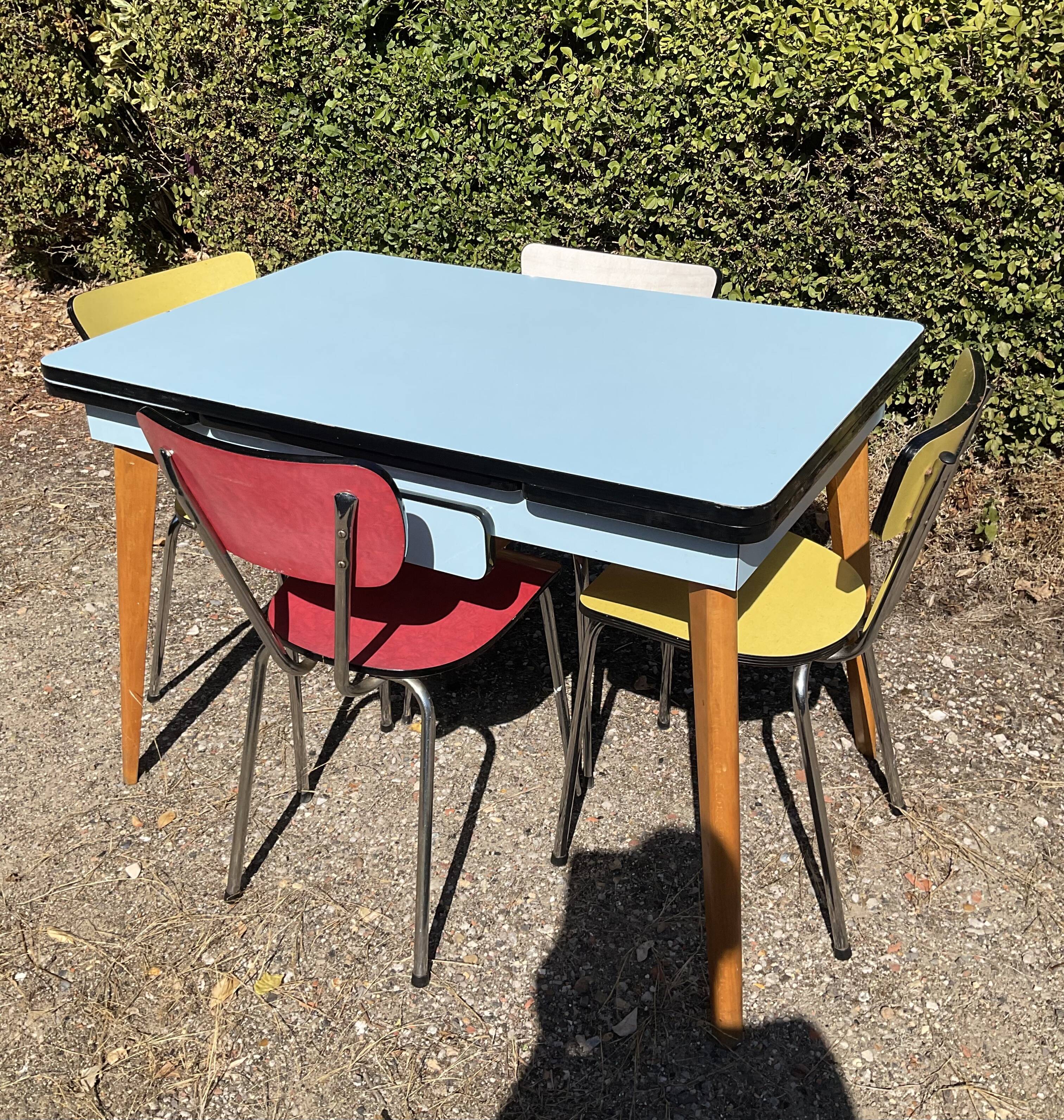 Formica set from the 50s and 60s