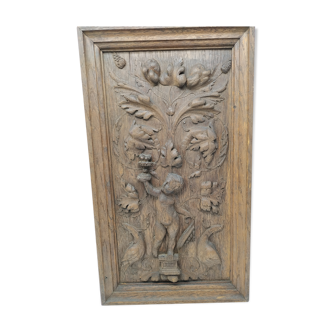 Renaissance style wooden sculpture