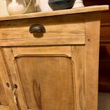 Parisian buffet in raw wood