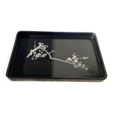Chinese black rectangular tray
