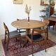 Extendable oak table, Lübke, Germany, 1960s/1970s, vintage