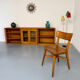 Ensemble modulable enfilade Ateliers Chauvin bois massif  design 70