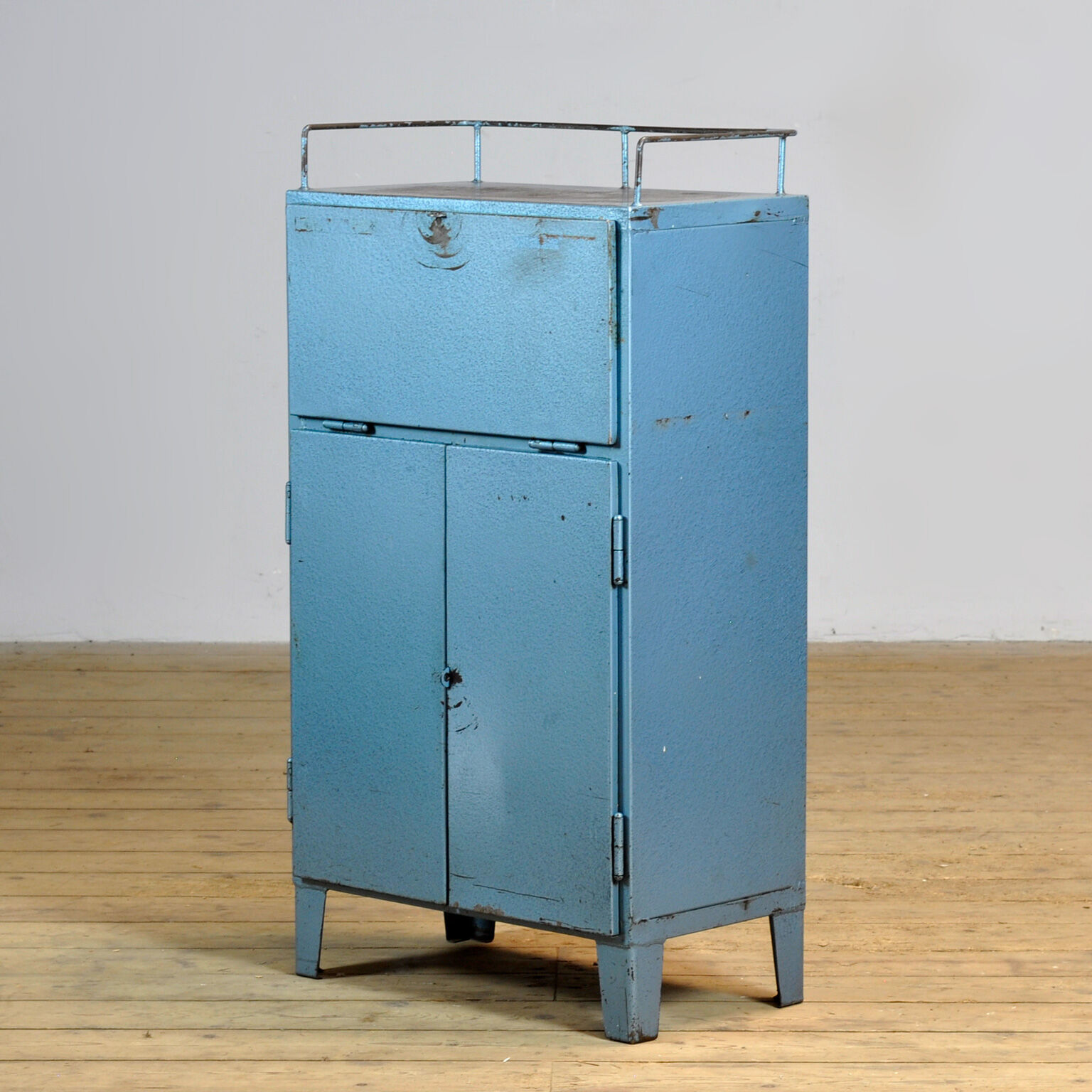 Industrial four-drawer cabinet from the 1970s