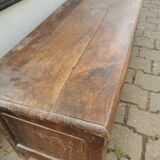Breton wooden chest diamond