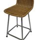 Ensemble de 4 tabourets de bar vintage Dirk Van Sliedregt Rohe Noordwolde modèle bas
