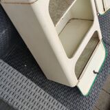 Vintage sheet metal medicine cabinet