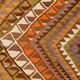 5x7 Rug For Living Room Scandinavian Vintage Kilim Rug, 155x224Cm SK 2309