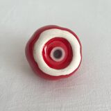 Vintage tomato salt or pepper shaker in slip