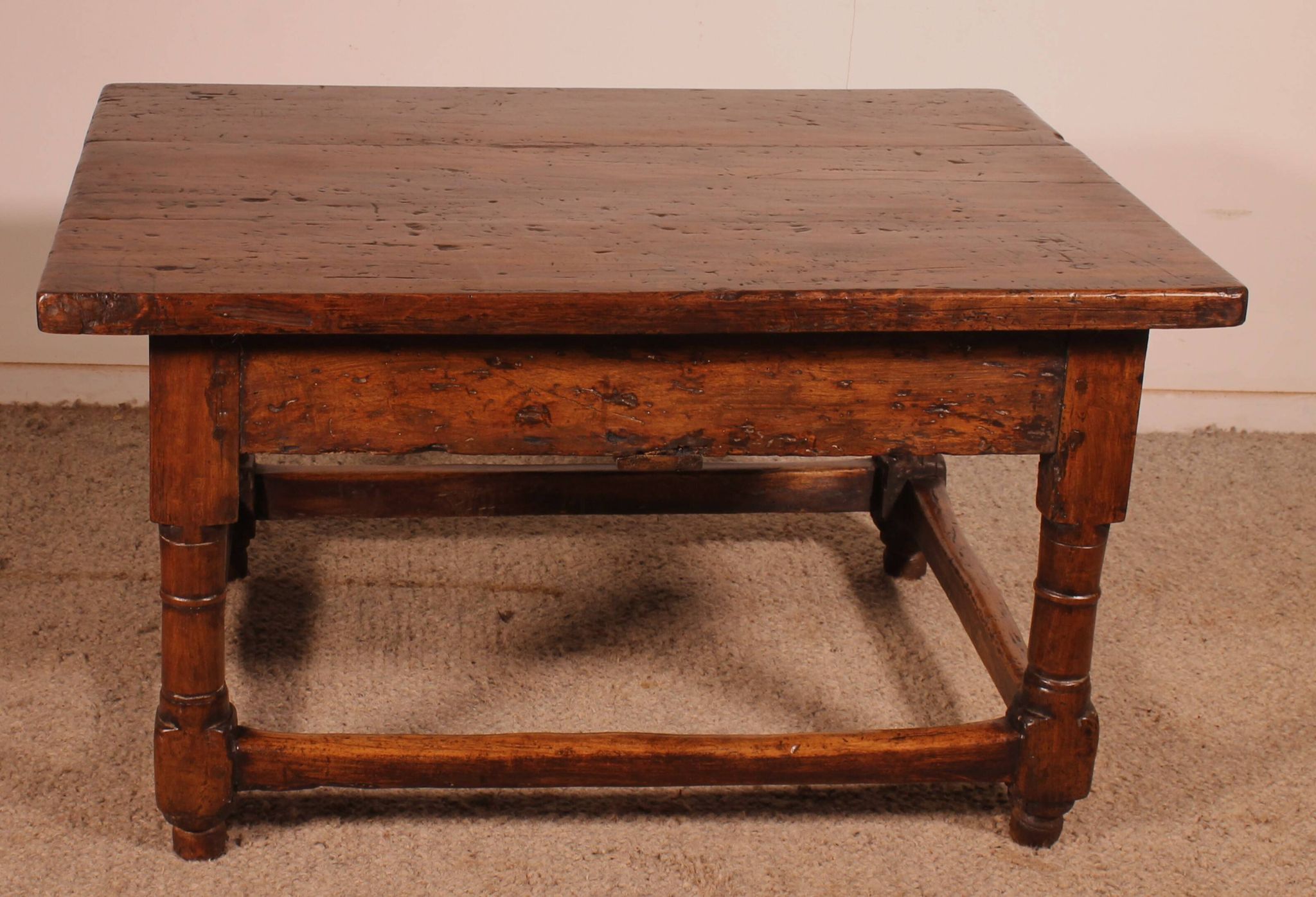 Spanish Walnut Coffee Table, Late 16th Century