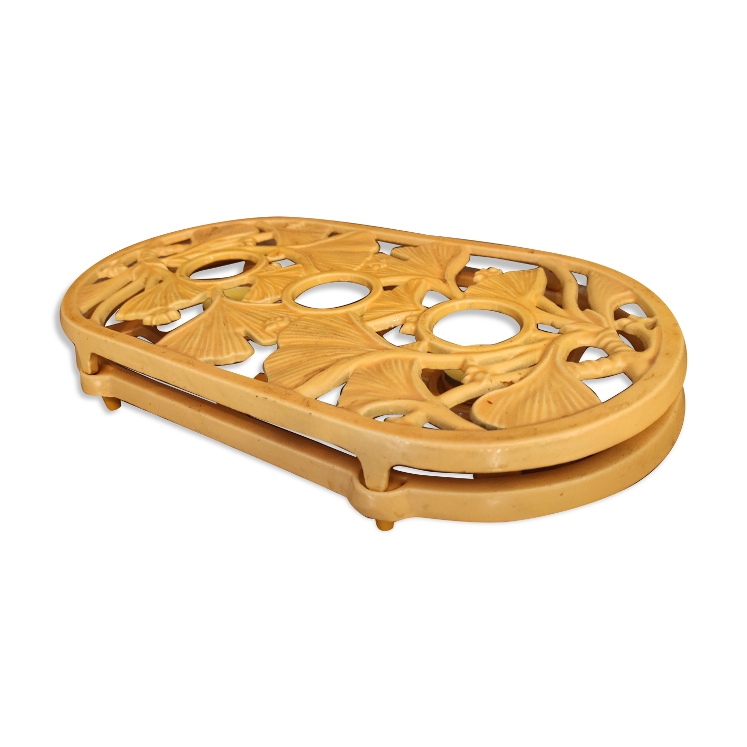 Large vintage french trivet special to keep food warm