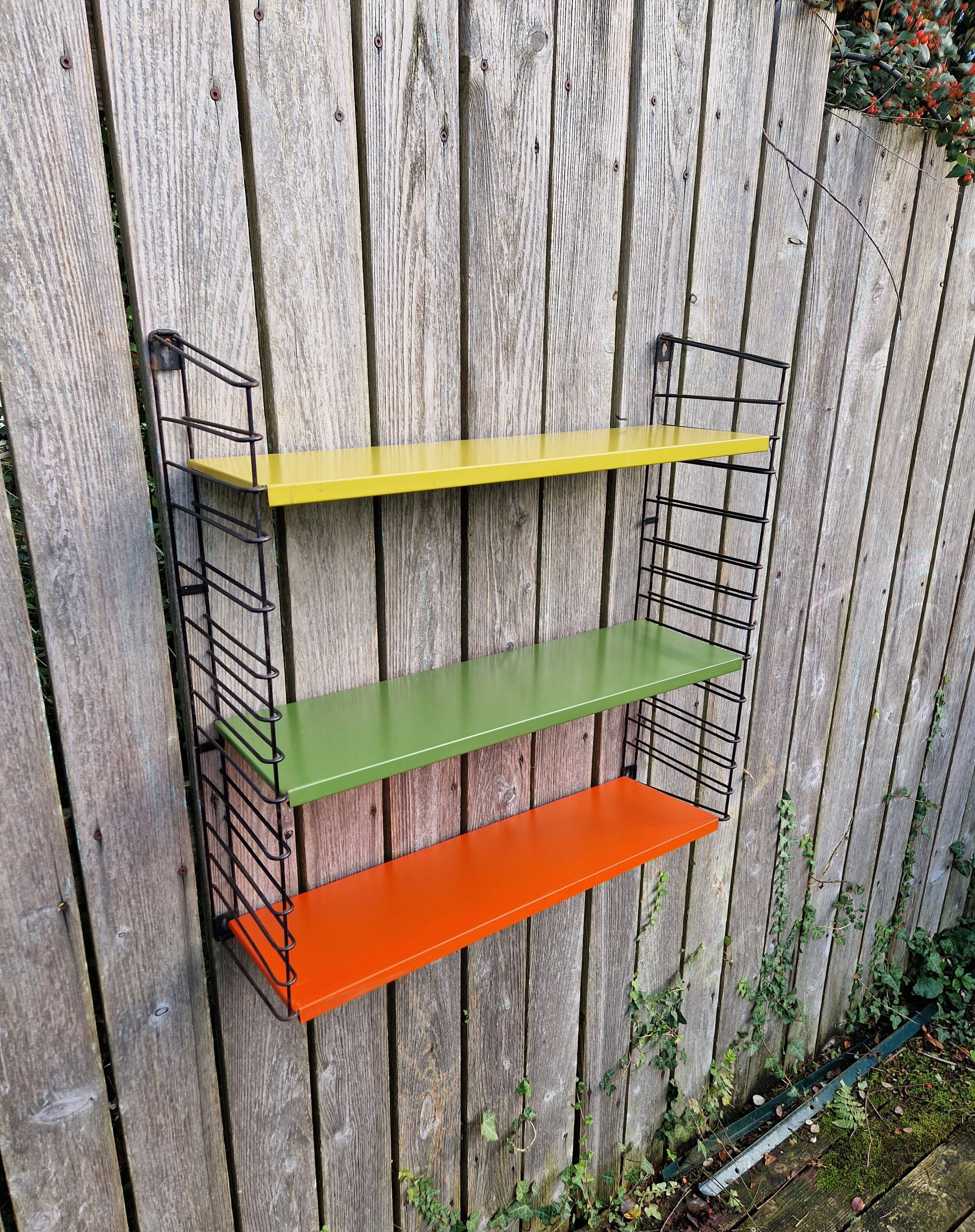 Tomado metal wall shelf, 1960s