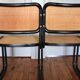Chaises Cesca B32 cannées par Marcel Breuer