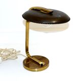 Lampe de table en métal, Suède, 1950