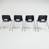 Set of 4 Järvo chairs by Niels Gammelgaard, 1980s