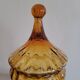 Amber glass candy