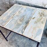 Patinated workbench