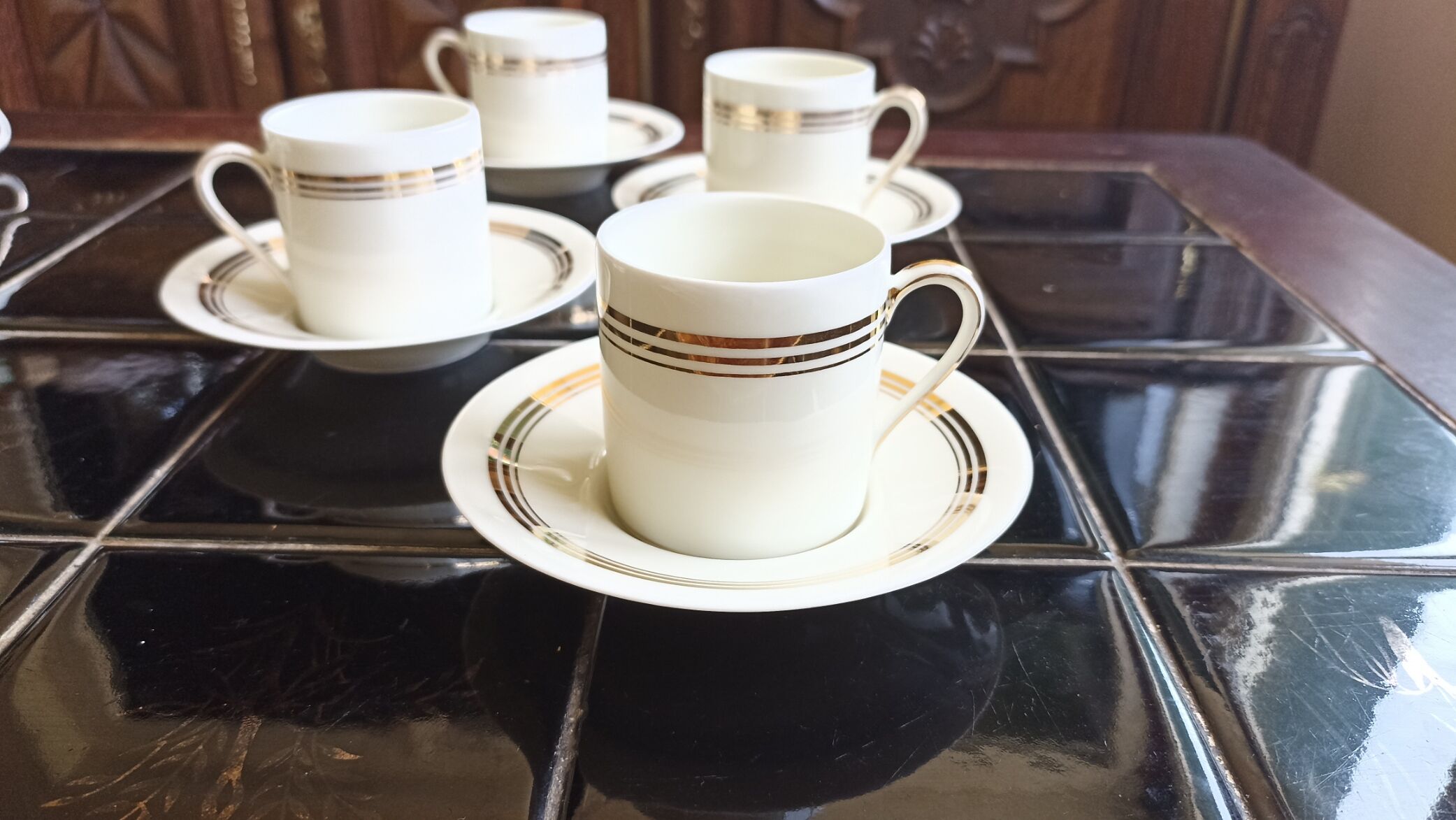 Limoges porcelain espresso cup - Raynaud