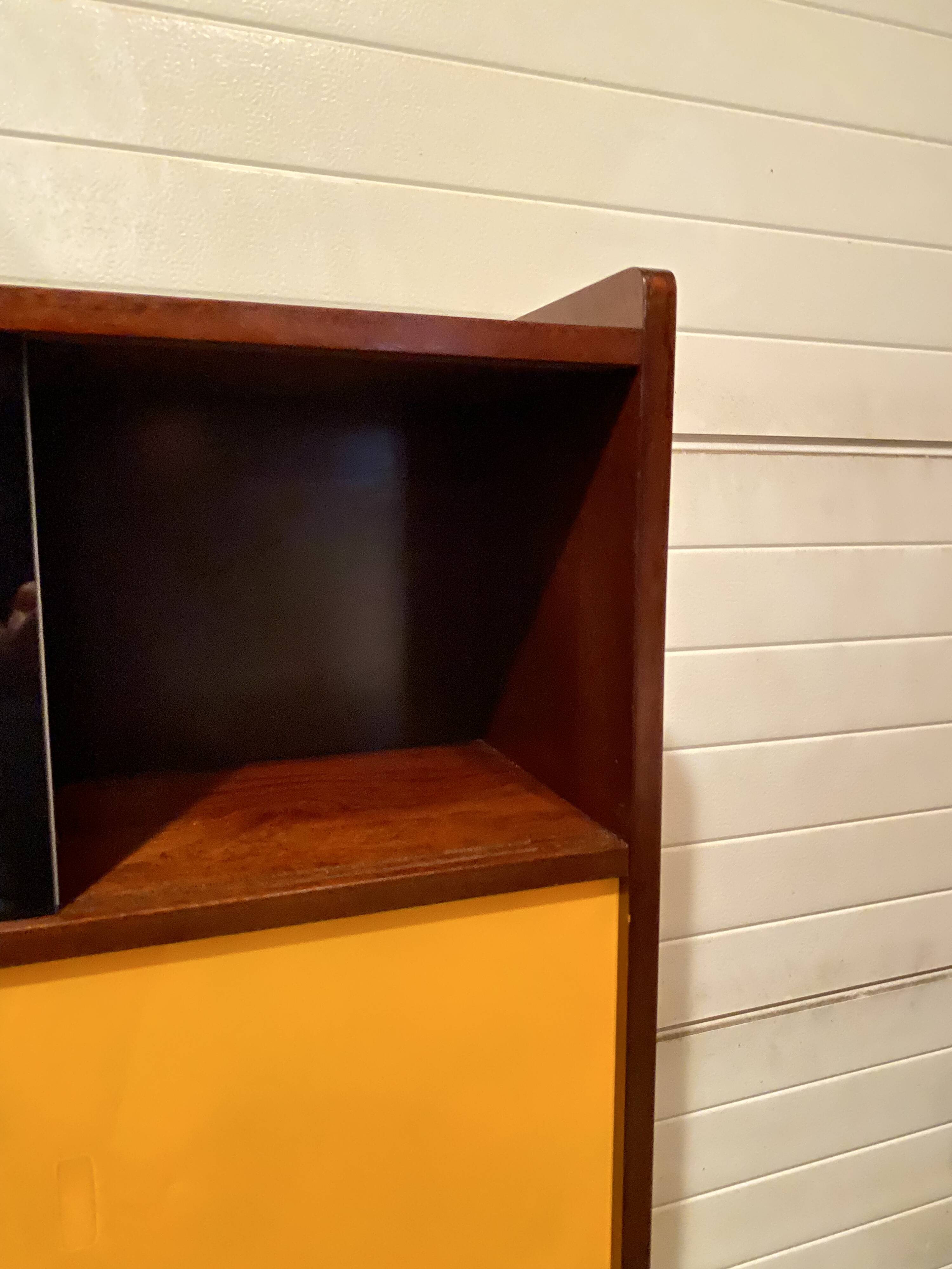 Bibliothèque/vitrine vintage