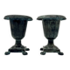 Paire de vases « Médicis » vert-de-gris – 1950s