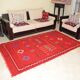 Tapis Berbère rouge ethnique 140x235 cm