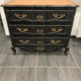 Vintage Louis XV style chest of drawers restyled