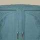 Armoire parisienne art déco bleue grisé 1930