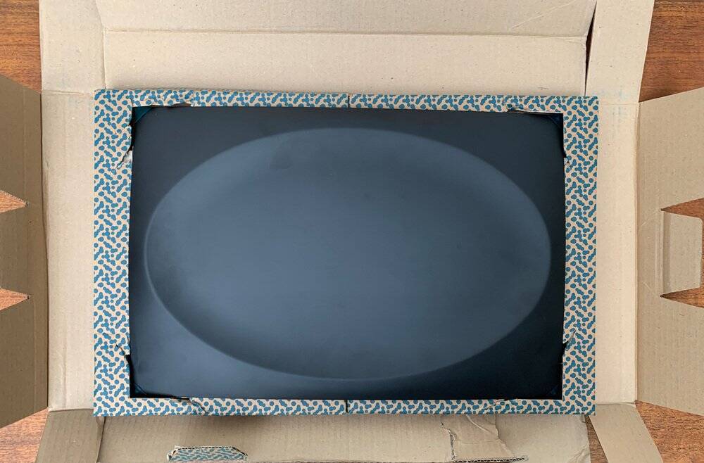 Postmodern Italian Voilà Voilà metal bowl by Philippe Starck for Alessi, 1980s.