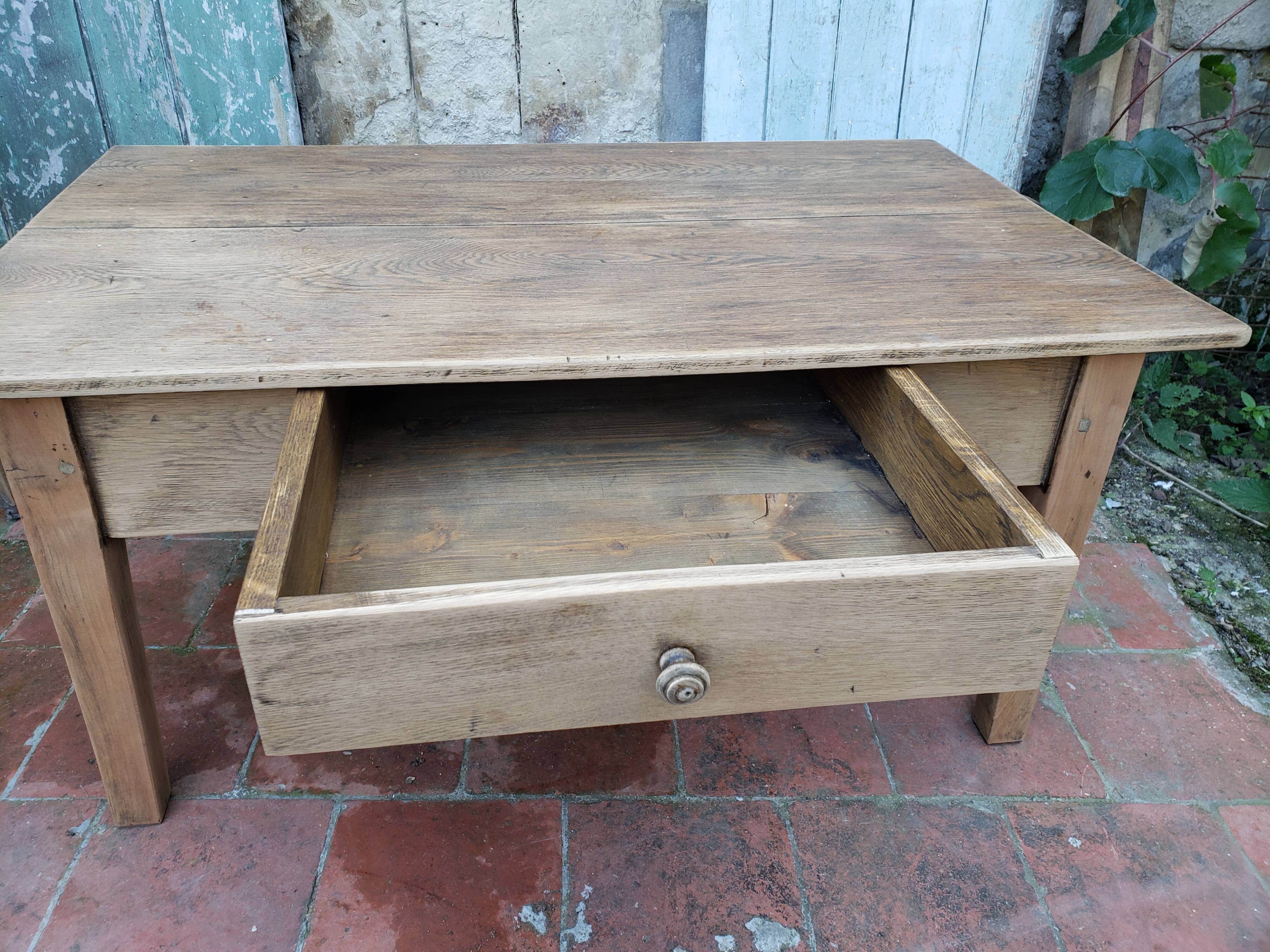 Farm table coffee table "langeais"