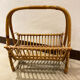 Rattan magazine holder