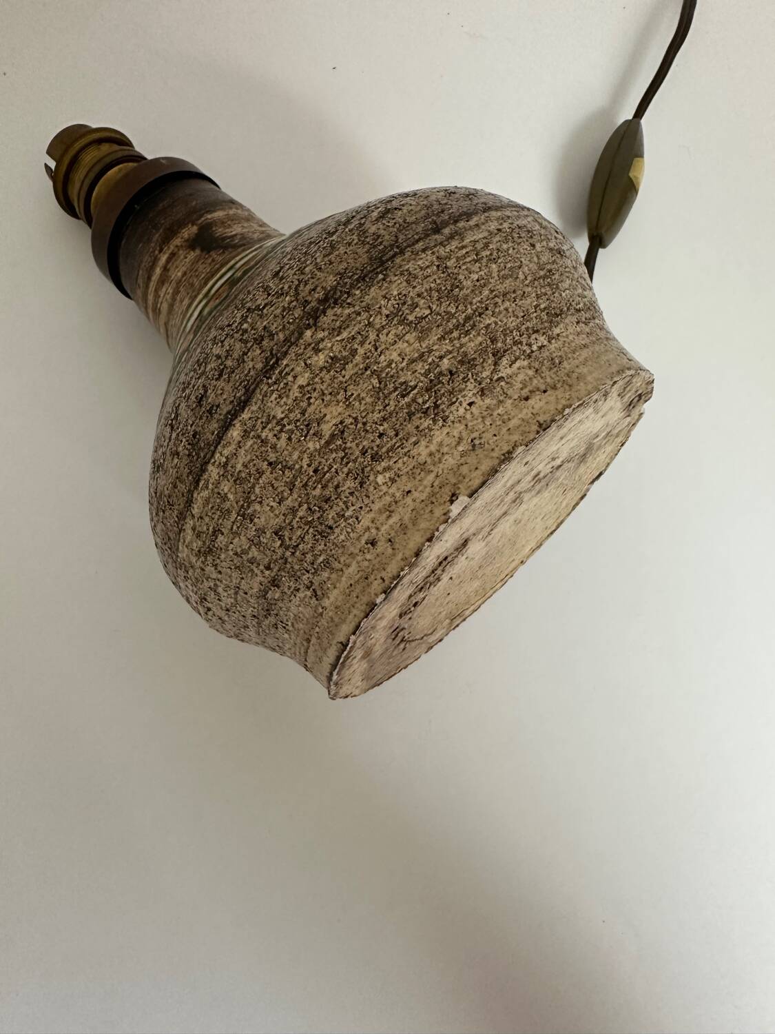 Lampe à poser en céramique 1970
