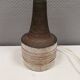 Ceramic table lamp, Danish, from the 1970s-80s. In earth tones.