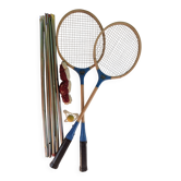Vintage Flash complete badminton set – as new condition.
