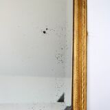 Old beveled mirror