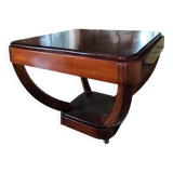 Guéridon carré en palissandre - table de salon