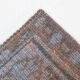 Slate Blue & Taupe Decorative Turkish Vintage Carpet Rug, 176x279 Cm