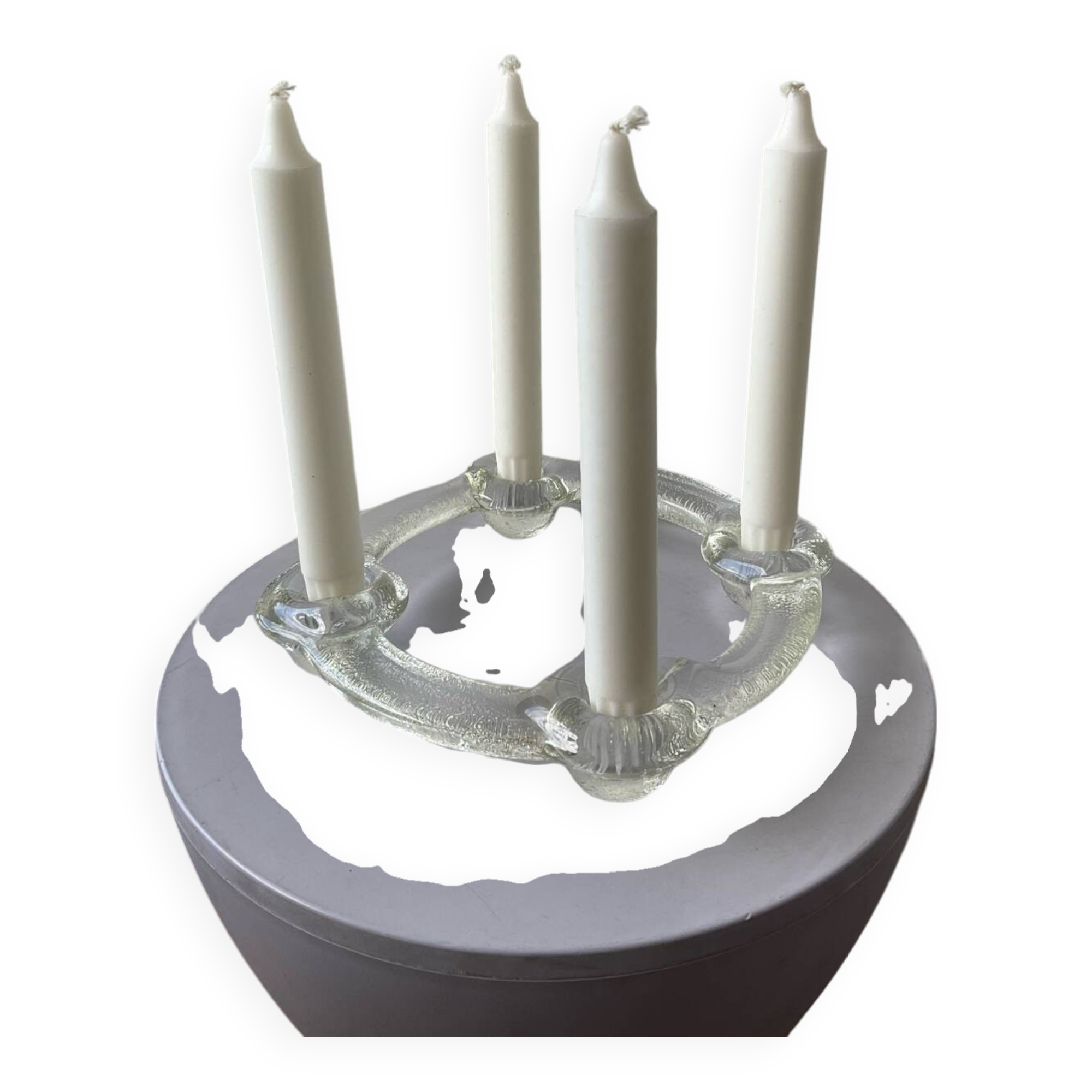 Vintage candle holder for 4 candles
