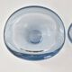 Set of 7 vintage Akva ashtrays by Per Lükten for Holmegaard 1950.