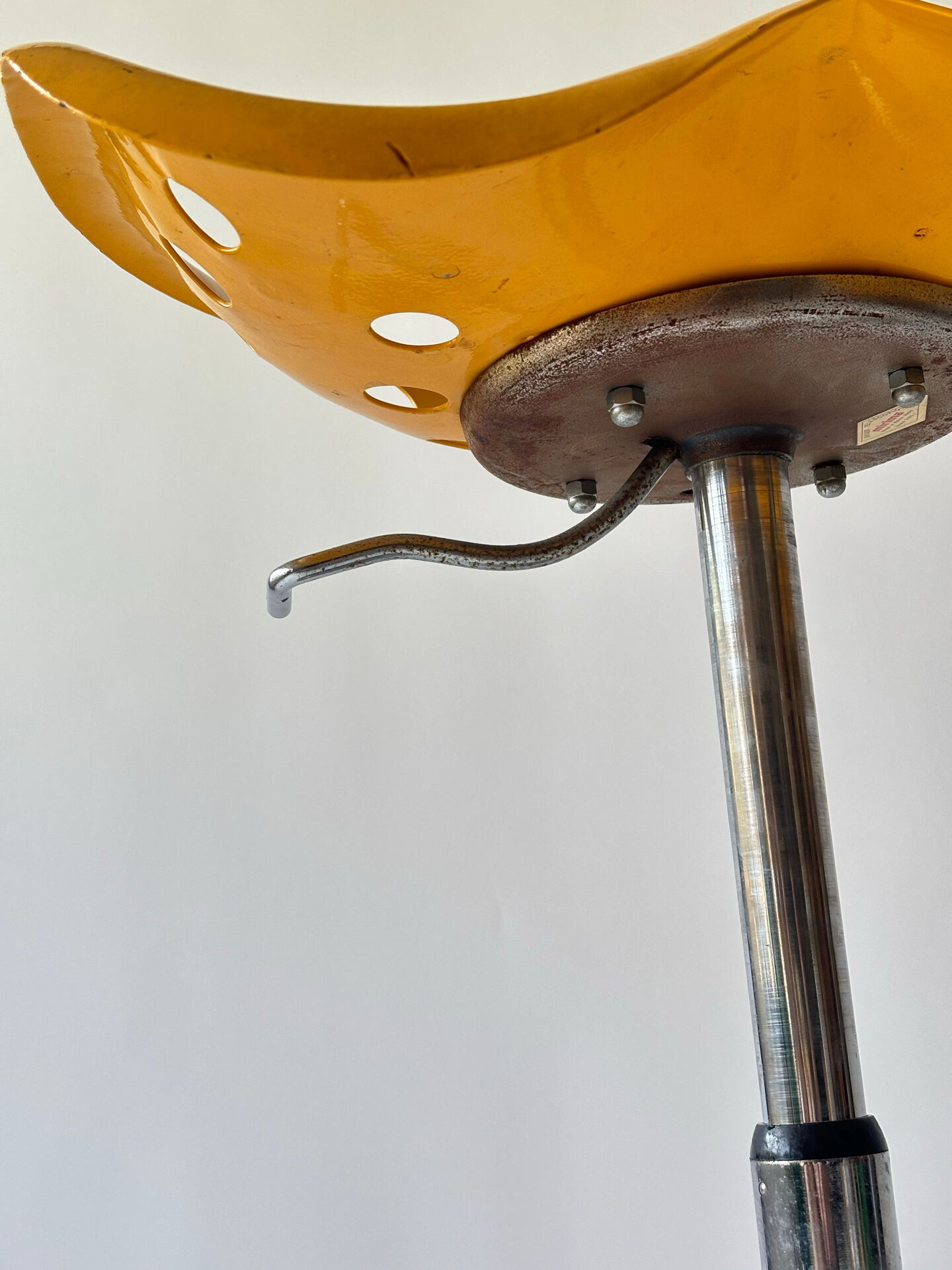 Mower stool by Étienne Fermigier for Mirima 1970