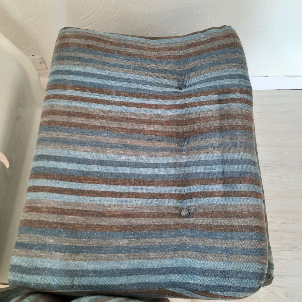 Three vintage armchairs, model Amanta Design Mario Bellini for C & B.