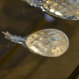 1970s nesting decorative pineapple set