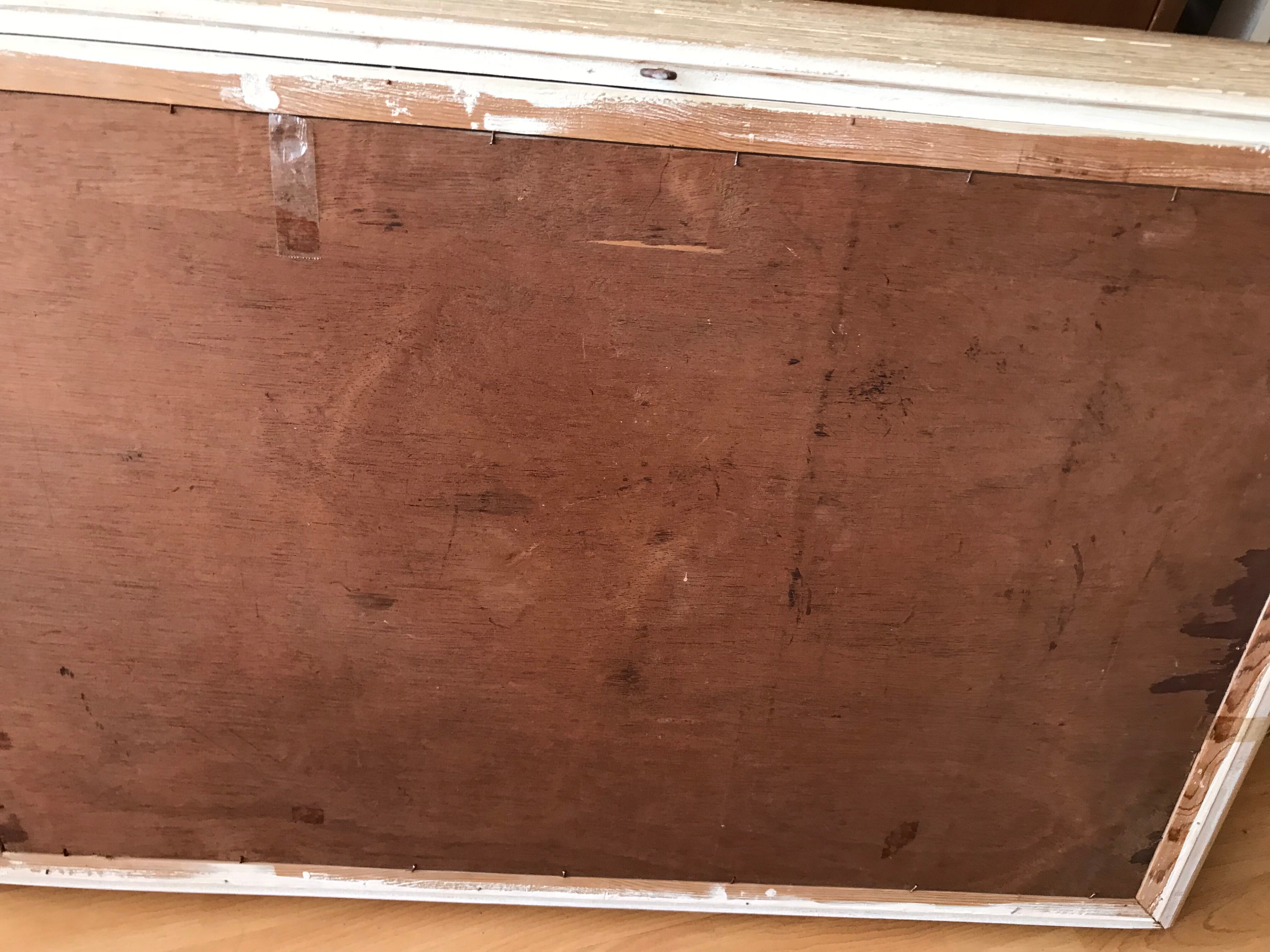 Tableau peinture à l’huile sur panneau